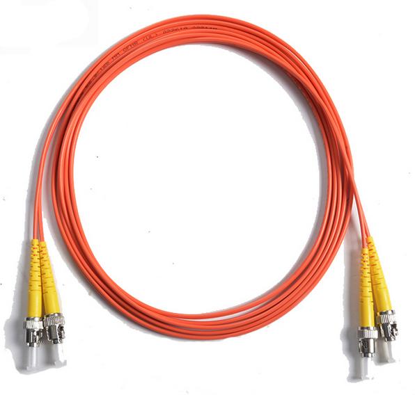 62.5 / 125 สายแพทช์ไฟเบอร์ออปติกสีส้มดูเพล็กซ์, สาย PVC 5Mtrs