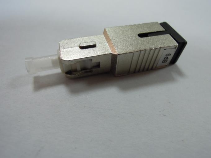 มิติที่มีค่า 3dB 5dB หญิงและชาย FC / SC / LC ลดทอนใยแก้วนำแสง