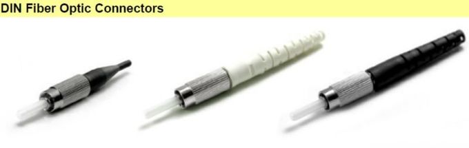 ตัวเชื่อมต่อไฟเบอร์โหมด DIN เดี่ยวรูปทรงกลมสำหรับเครือข่าย FTTH