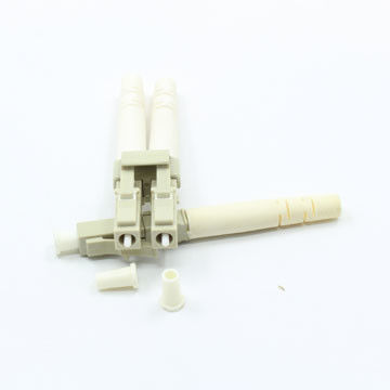 อะแดปเตอร์ไฟเบอร์ออปติคอล Multimode ดูเพล็กซ์สำหรับเกรดโทรคมนาคม / เครือข่าย