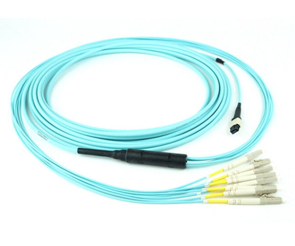 สายแพทช์ LSZH MPO, สายไฟเบอร์ออปติก 12/24 คอร์สำหรับแผงแพทช์