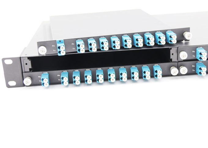 UPG Max IL 2.5dB CWDM Multiplexer แก้ไขเป็น 1U Rack Mount 8 ช่อง