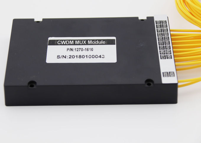 Multiplexer CWDM ความน่าเชื่อถือสูง, โมดูล CWDM 4Ch / 8Ch / 18 Ch พร้อมตัวเชื่อมต่อ LC