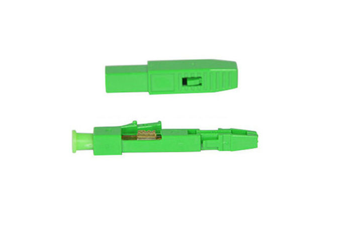 Quick Connector Field Wireable Connector 38 มม. ขั้วต่อ LC ไฟเบอร์ออปติกที่เชื่อถือได้