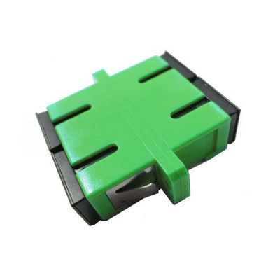 ประเทศจีน อะแดปเตอร์เชื่อมต่อ Optical ที่มีเสถียรภาพ, อะแดปเตอร์เคเบิลทีวี SC / APC SM DX Optical พร้อมหน้าแปลน ผู้ผลิต