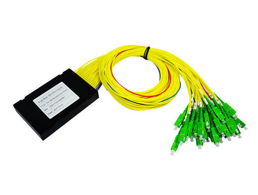 ประเทศจีน 2 X 32 โหมดเดี่ยวแยกไฟเบอร์ออปติก PLC สำหรับไฟเบอร์กลับบ้าน ผู้ผลิต
