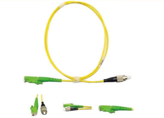 ประเทศจีน G652D LC / APC - FC / UPC Lc Lc สายแพทช์ไฟเบอร์, 9/125 Fiber Pigtails สายแพทช์ ผู้ผลิต