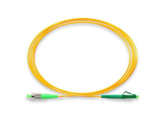ประเทศจีน สายแพทช์ไฟเบอร์ออปติกจัมเปอร์โหมดเดี่ยว Simplex ขนาด 3 ม. FC / APC - LC / APC ผู้ผลิต