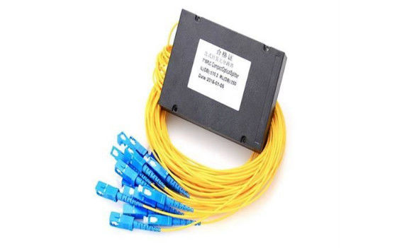 ประเทศจีน 1/16 Way FTTH แยกสายแสง, แยกแสงสาย ABS กล่องแพคเกจสำหรับอุปกรณ์ทดสอบ ผู้ผลิต