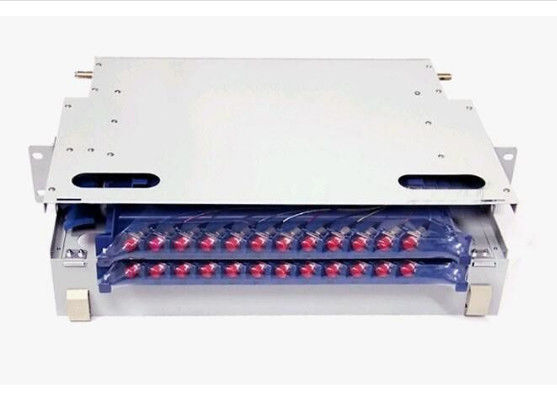 ประเทศจีน 72 96 แกน FBT Coupler 1U / 2U ขนาดภายนอก ODF Patch Panel ติดผนัง ผู้ผลิต