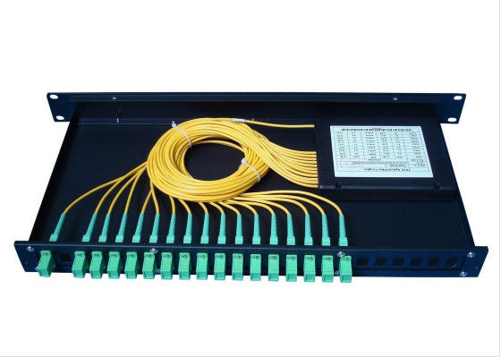 ประเทศจีน 2 * 32 APC Sc Coupler, Coupler ไฟเบอร์ผสมสำหรับเครือข่าย PON / เทเลคอมระดับเกรด ผู้ผลิต