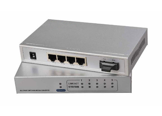 ประเทศจีน MDI / MDIX สวิตช์เครือข่ายใยแก้วนำแสงแบบหลายโหมด IEEE802.3X รุ่นอัตราข้อมูล SM / MM ผู้ผลิต