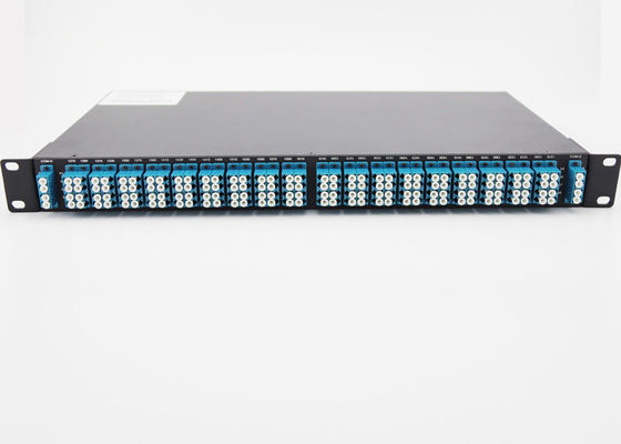 1270 - 1610NM 18Ch Mux Demux Cwdm การแยกสูงสำหรับเครือข่าย Backbone ผู้ผลิต