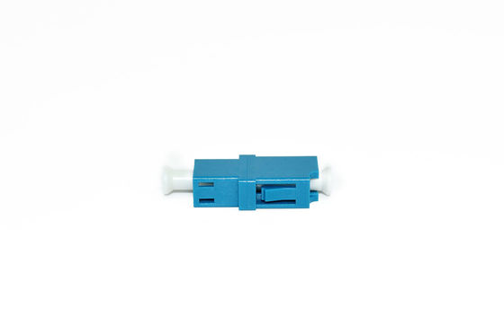 ตัวแปลงสายไฟเบอร์ออปติก Simplex, อะแดปเตอร์ดูเพล็กซ์ Lc สีน้ำเงินสำหรับเครือข่าย FTTX ผู้ผลิต