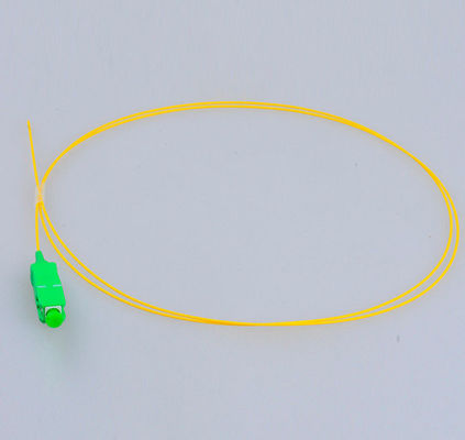 1310 / 1550nm ผมเปียไฟเบอร์ออปติกโหมดเดียว SC / APC G657A1 2.0 มม. Dia สายสีเหลือง ผู้ผลิต