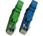 ตัวเชื่อมต่อชัตเตอร์โลหะอัตโนมัติ E2000 ตัวเชื่อมต่อไฟเบอร์ออปติก APC Lc ชนิด ผู้ผลิต