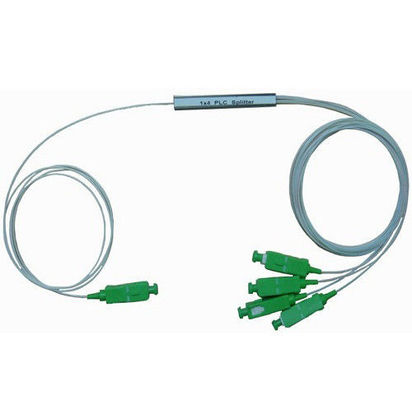 1 * 4/1 * 16/1 * 32 แยก PLC ไฟเบอร์ออปติกที่มี SC / APC เชื่อมต่อท่อเหล็ก Packaing ผู้ผลิต