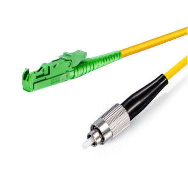 สายแพทช์ไฟเบอร์ออปติก FTTH FC / UPC - E2000 / APC วัสดุ PVC / LSZH ผู้ผลิต