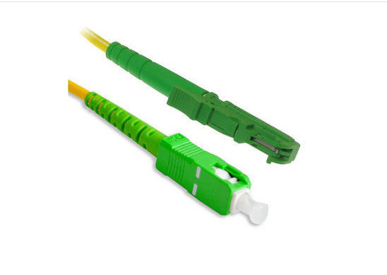 FTTH E2000 สายแพทช์ไฟเบอร์ออปติก 1 - ความยาว 3 ม. 3D ผ่านการทดสอบขัดเงา ผู้ผลิต