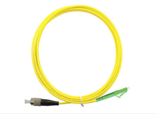 G652D LC / APC - FC / UPC Lc Lc สายแพทช์ไฟเบอร์, 9/125 Fiber Pigtails สายแพทช์ ผู้ผลิต
