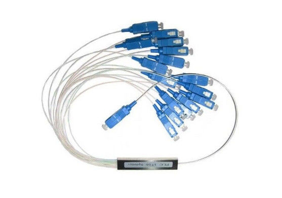 1x64 แยกแสงดิจิตอลแยกใยแก้วนำแสงแบบพาสซีฟที่มี900μM SC APC เชื่อมต่อ ผู้ผลิต