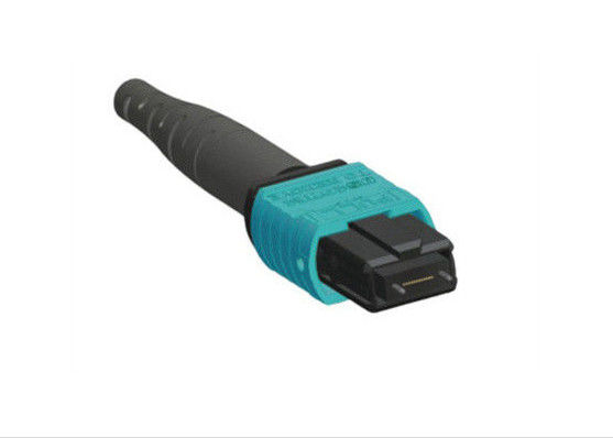 ขั้วต่อไฟเบอร์ Mtp Mpo 50 / 125um ขั้วต่อ PC Ferrule End Face Lc Lc Fiber Connector ผู้ผลิต