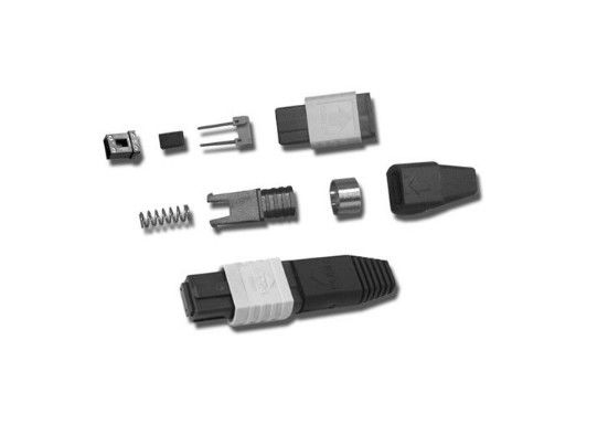 ขั้วต่อไฟเบอร์ Mtp Mpo 50 / 125um ขั้วต่อ PC Ferrule End Face Lc Lc Fiber Connector ผู้ผลิต