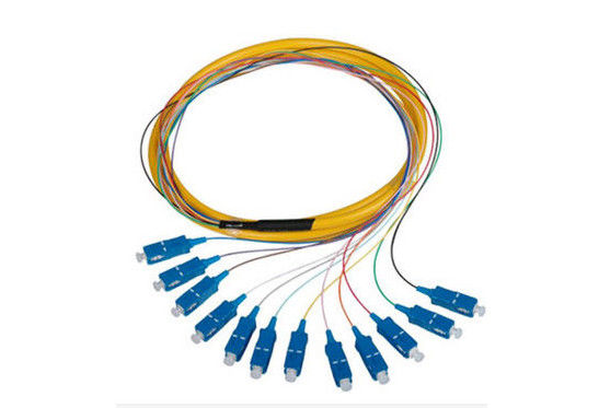 SC / UPC ใยแก้วนำแสงผมเปีย 1310 / 1550nm ความยาวคลื่นสำหรับเครือข่ายท้องถิ่น ผู้ผลิต