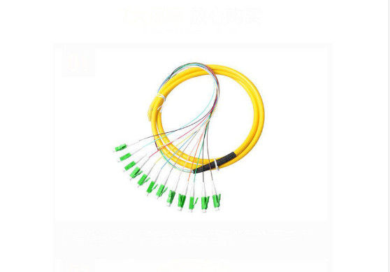 G652 FTTH ออปติคอลหางเปีย, ตัวเชื่อมต่อ LC / APC ไฟเบอร์โหมดเดียวผมเปีย ผู้ผลิต