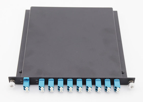 UPG Max IL 2.5dB 1U Passive Cwdm Multiplexer Rack Mount 8 ช่องระยะห่าง 20nm Channel ผู้ผลิต