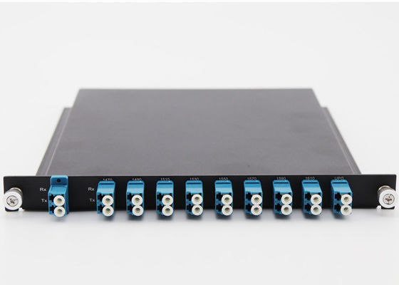 UPG Max IL 2.5dB 1U Passive Cwdm Multiplexer Rack Mount 8 ช่องระยะห่าง 20nm Channel ผู้ผลิต