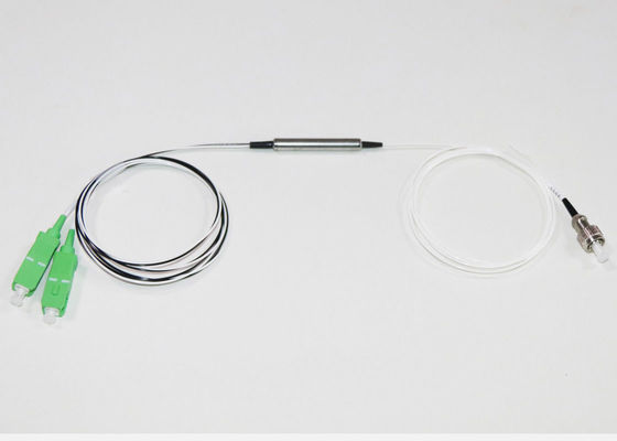 FWDM T x 1550nmCWDM Mux Demux 20dB แยกท่อโลหะสำหรับการตรวจสอบสาย ผู้ผลิต