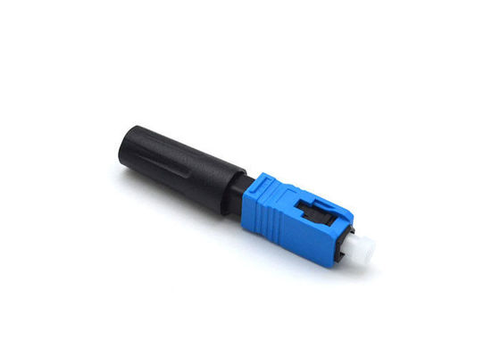 ตัวเชื่อมต่อชุดประกอบสีน้ำเงิน 50 มม. โหมดเดี่ยวสำหรับ FTTB / FTTH 250 - 900um เส้นผ่านศูนย์กลาง ผู้ผลิต